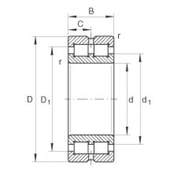 FAG Cylindrical roller bearings - SL014876