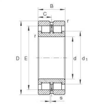 FAG Cylindrical roller bearings - SL024924