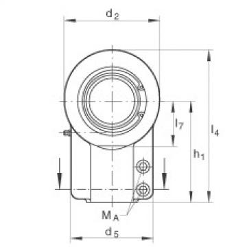 FAG Hydraulic rod ends - GIHNRK90-LO