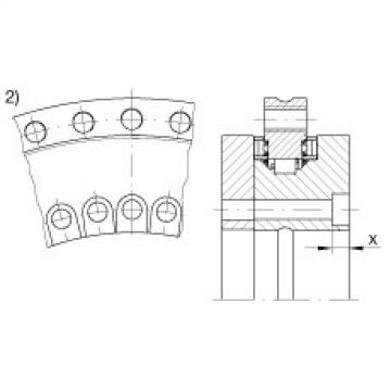 FAG Axial/radial bearings - YRT100