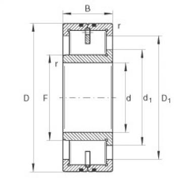 FAG Cylindrical roller bearings - LSL192360-TB