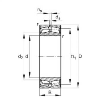 FAG Sealed spherical roller bearings - 24124-BE-XL-2VSR