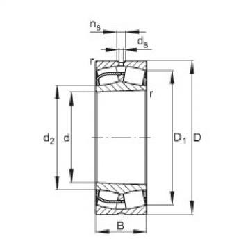 FAG Spherical roller bearings - 24164-BE-XL-K30