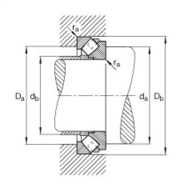 FAG Axial spherical roller bearings - 293/750-E1-XL-MB