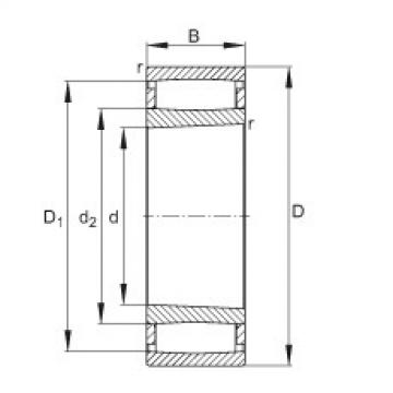 FAG Toroidal roller bearings - C3088-XL-K-M1B