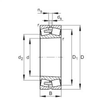 FAG Spherical roller bearings - 230/600-BEA-XL-K-MB1