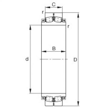 FAG Spherical roller bearings - 230SM450-MA