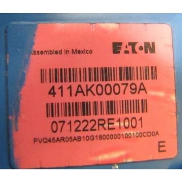 EATON PVQ45AR05AB10G1800000100100CD0A 55/64#034; SPLINED SHAFT  HYDRAULIC PUMP reman