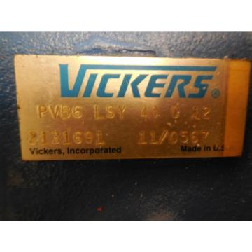 NEW VICKERS PISTON PUMP # PVB6-LSY-40-C-12