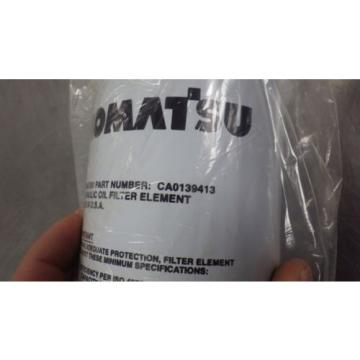 Komatsu Hydraulic oil filter part# CA0139413