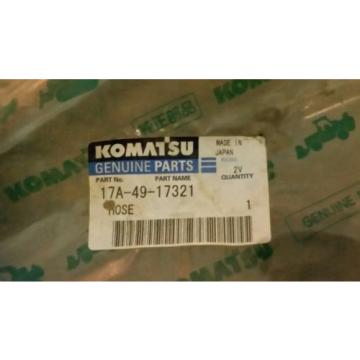 KOMATSU genuine part # 17A-49-17321 PART NAME HOSE