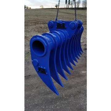 JSA Excavator Landscape Root Rake 30mm HARDOX  13-18 Ton HD JCB Case CAT KOMATSU