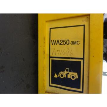 Komatsu WA250-3MC Parts and Operation and Maintenance Manuals