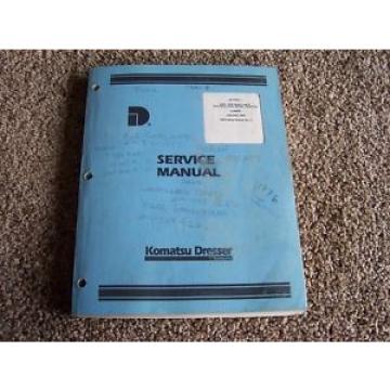 Komatsu Dresser 2400- 2500 A B Wheel Tractor Chassis Factory Service Shop Manual