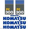 PC300-7 Decals PC300-7 Stickers Komatsu Decals Komatsu Stickers- New Decal Kit #1 small image