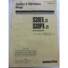 Komatsu - D39PX-21 D39EX-21 - Bulldozer Maintenance Operation Manual SEAM040200T