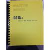 Komatsu D21A-7 d21a  Dozer Shop Parts Repair Manual s/n 80199 and up Book