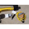 ENERPAC P-392 HYDRAULIC PUMP RCH-302 CYLINDER HC7206 HOSE GA3 BLOCK &amp; GAUGE NEW #6 small image