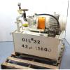 Daikin 5hp Hydraulic Unit V38A2R-95 Piston Pump 42 Gallon Tank Press Comp #1 small image