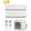 18000 + 18000 Btu Daikin Dual Zone Ductless Wall Mount Heat Pump Air Conditioner #1 small image