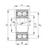 FAG Angular contact ball bearings - 3200-B-2Z-TVH