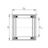 FAG Drawn cup needle roller bearings with open ends - HK1416-2RS