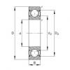 FAG Deep groove ball bearings - 6205-C-2Z #1 small image