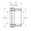 FAG Needle roller/axial ball bearings - NKX17-XL