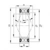 FAG Angular contact ball bearings - 3806-B-2RZ-TVH #1 small image