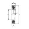 FAG Spindle bearings - HCB7003-C-T-P4S #1 small image