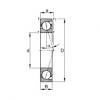 FAG Spindle bearings - B7014-C-T-P4S