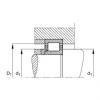 FAG Cylindrical roller bearings - NJ211-E-XL-TVP2 + HJ211-E