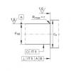 FAG Angular contact ball bearing units - DKLFA30110-2RS #3 small image