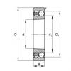 FAG Self-aligning ball bearings - 1211-K-TVH-C3