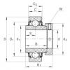 FAG Radial insert ball bearings - E45-XL-KLL #1 small image