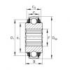 FAG Self-aligning deep groove ball bearings - SK104-207-KTT-B