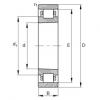 FAG Cylindrical roller bearings - N1921-K-M1-SP #1 small image