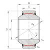 FAG Radial spherical plain bearings - GE100-FW-2RS