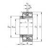 FAG Spherical roller bearings - 23126-E1A-XL-K-M + H3126