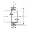 FAG Spherical roller bearings - 23122-E1A-XL-K-M + AHX3122 #1 small image