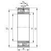 FAG Cylindrical roller bearings - NNU4924-S-M-SP