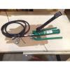 Greenlee 1725 Hydraulic Foot Pump With 10&#039; Hydraulic Hose #1 small image