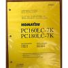 Komatsu Service PC160LC-7K, PC180LC-7K Shop Manual #1 small image