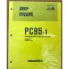 Komatsu Service PC95-1 Excavator Shop Repair Manual