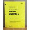 Komatsu WA150PZ-5 Wheel Loader Shop Service Repair Manual #1 small image