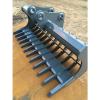 JCB JS130 Rake riddle 25mm HARDOX CAT KOMATSU HITACHI JCB