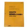 Komatsu 6D140-2 Series Diesel Engine Service Workshop Printed Manual #1 small image