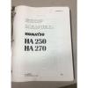 KOMATSU HA250 HA270 Articulated Dump Truck Shop Manual / Service Repair #1 small image