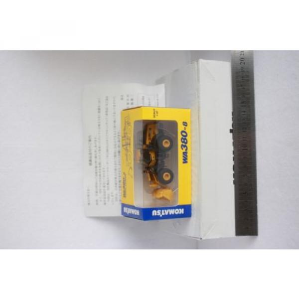 NEW 1/87 Komatsu Official WA380-8 Wheel Loader diecast model rare item 165 #7 image