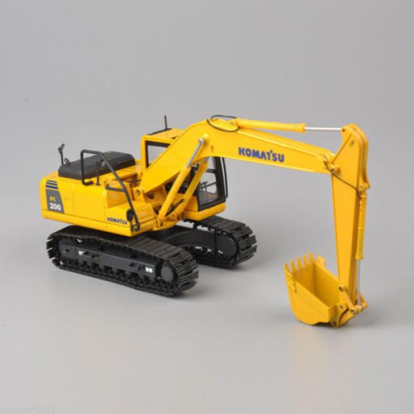 1/50 Scale DieCast Metal Model - Komatsu PC200 Excavator #3 image